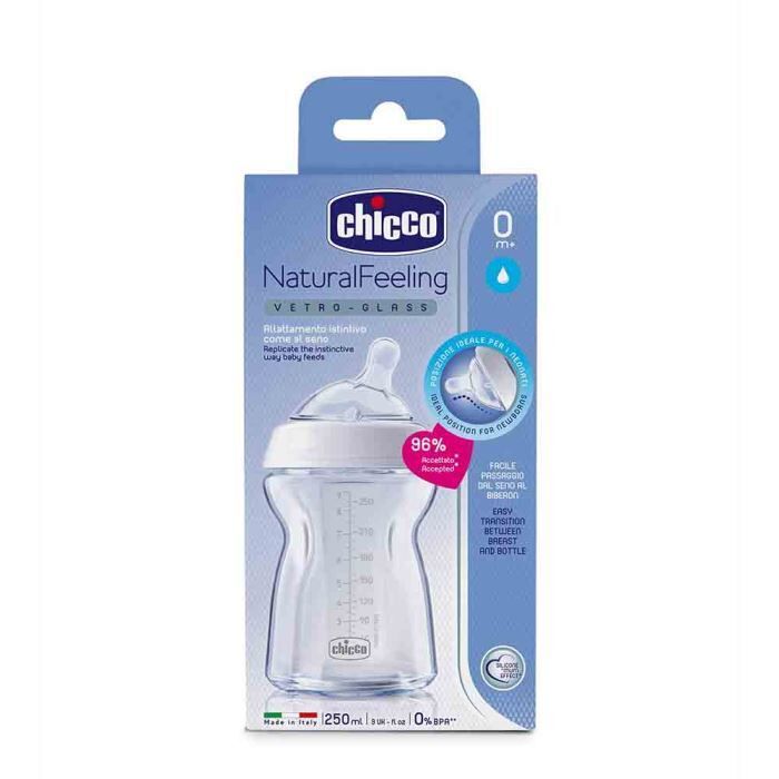 Chicco Cam Biberon Natural Feeling 250ml 0 Ay+