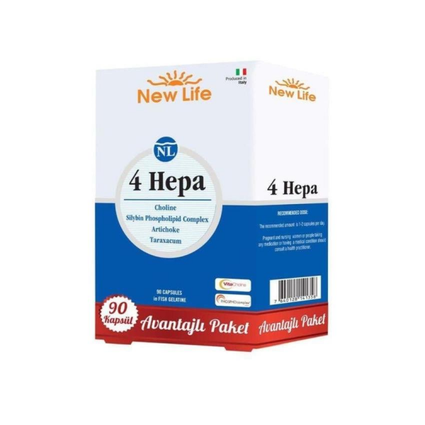 New Life 4 Hepa 90 Softgel Kapsül