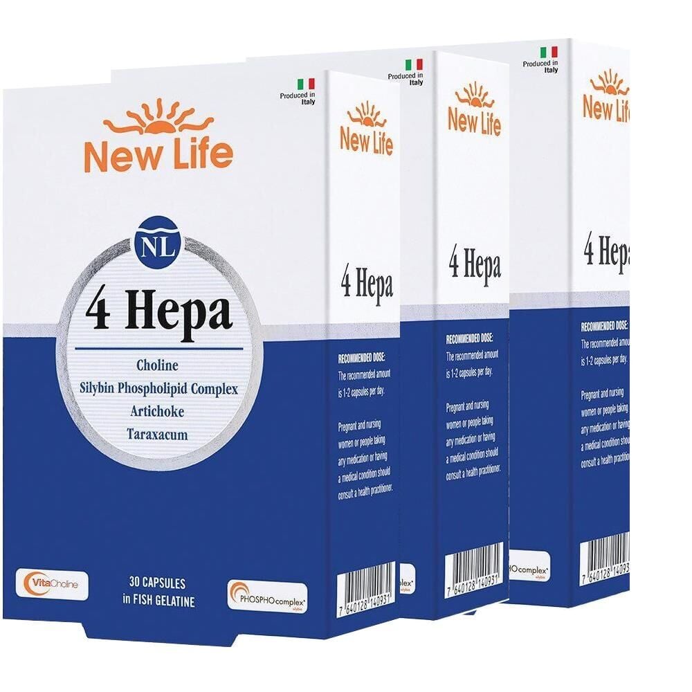 New Life 4 Hepa 90 Softgel Kapsül
