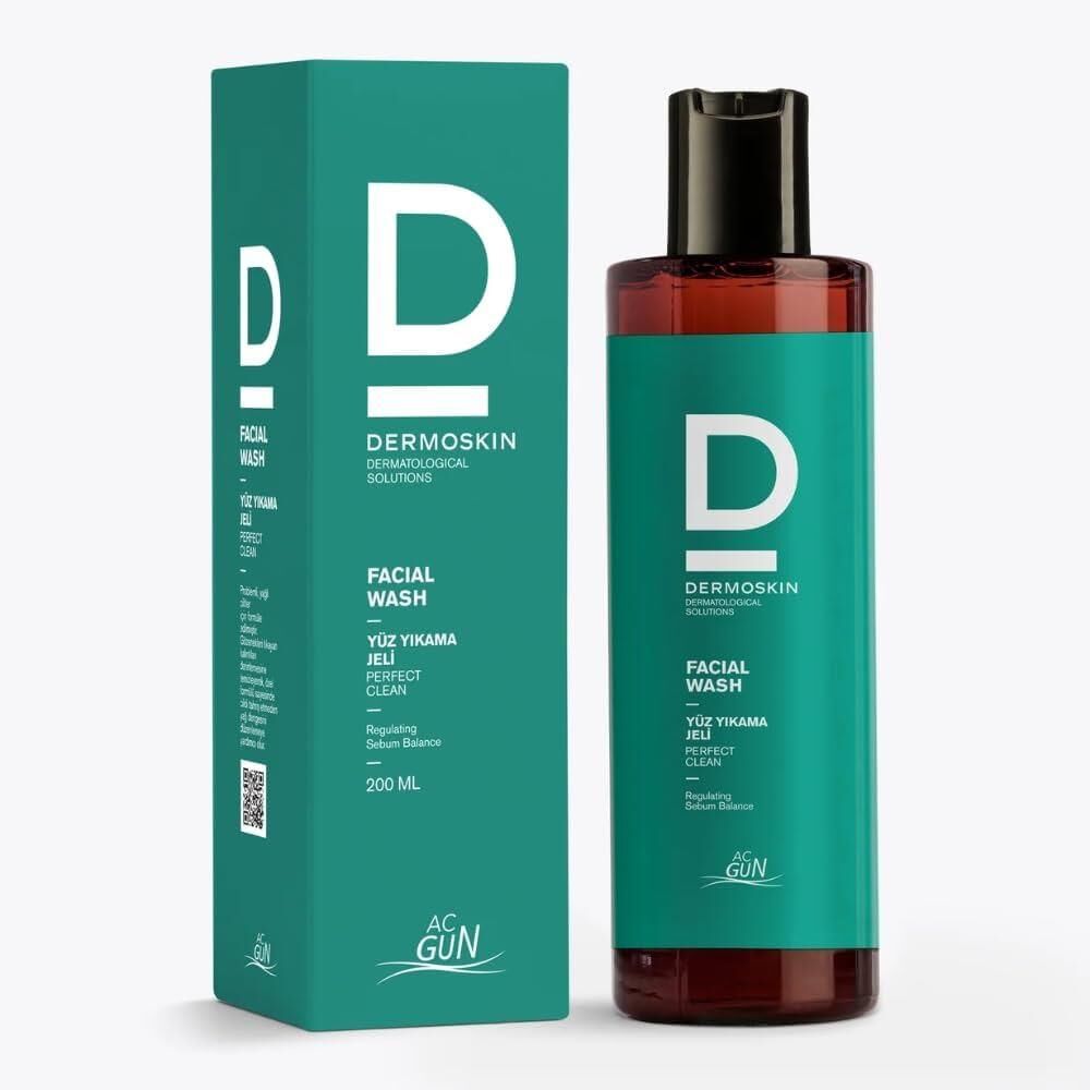 Dermoskin Acnegun Yüz Yıkama Jeli 200 ml