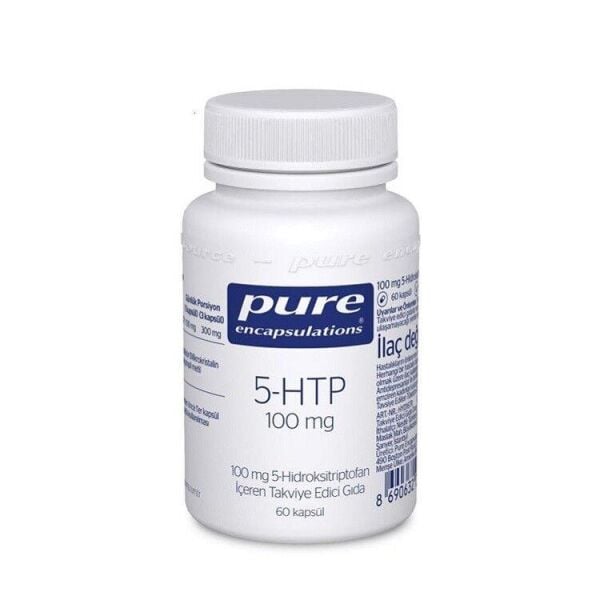 Pure Encapsulations 5 HTP 100 mg 60 Kapsül