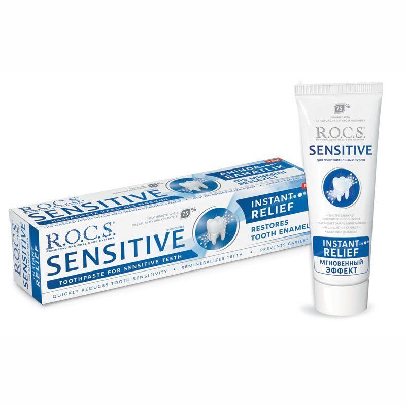 Rocs Sensitive Instant Relief Diş Macunu 94 gr