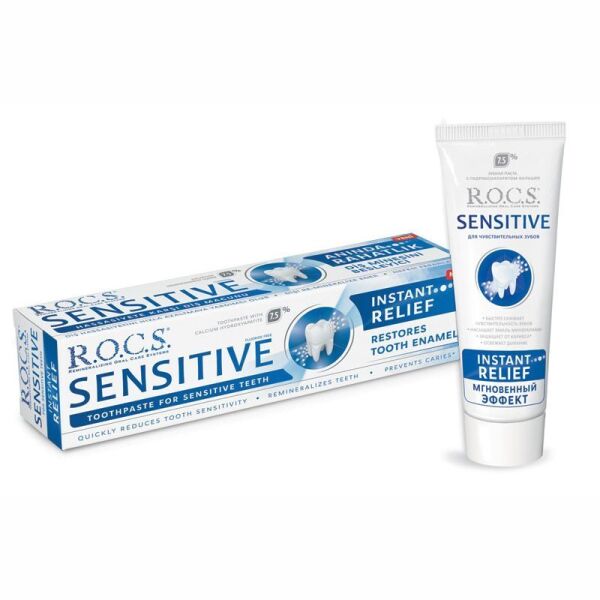 Rocs Sensitive Instant Relief Diş Macunu 94 gr