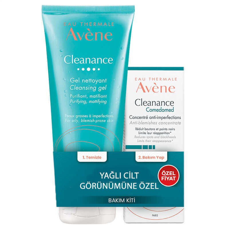 Avene Cleanance Yağlı Ciltlere Özel Bakım Seti
