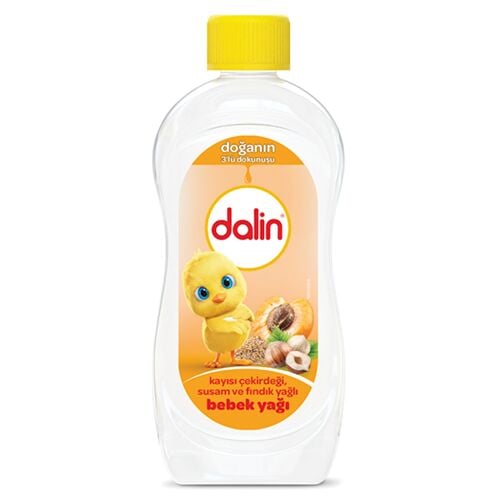 Dalin Kayısı Çekirdeği Susam ve Fındık Yağlı Bebek Yağı 300 ML