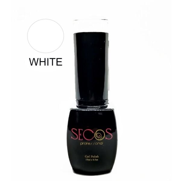 SECOS Professional Kalıcı Oje 15 ml White