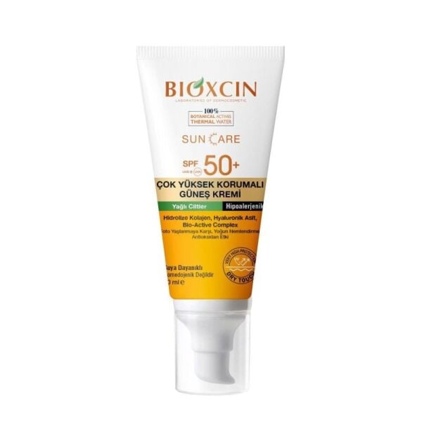 Bioxcin Sun Care Yağlı Ciltler için Güneş Kremi Spf 50+ 50 ml