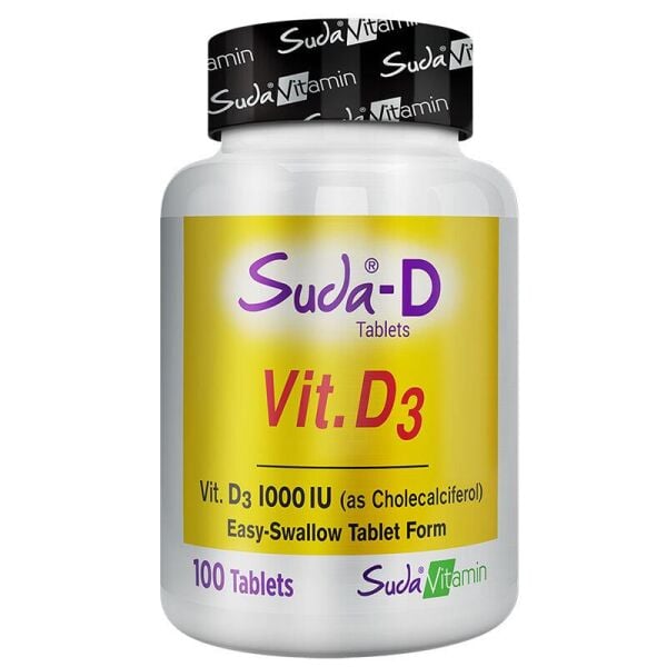 Suda Vitamin Vitamin D3 100 Tablet