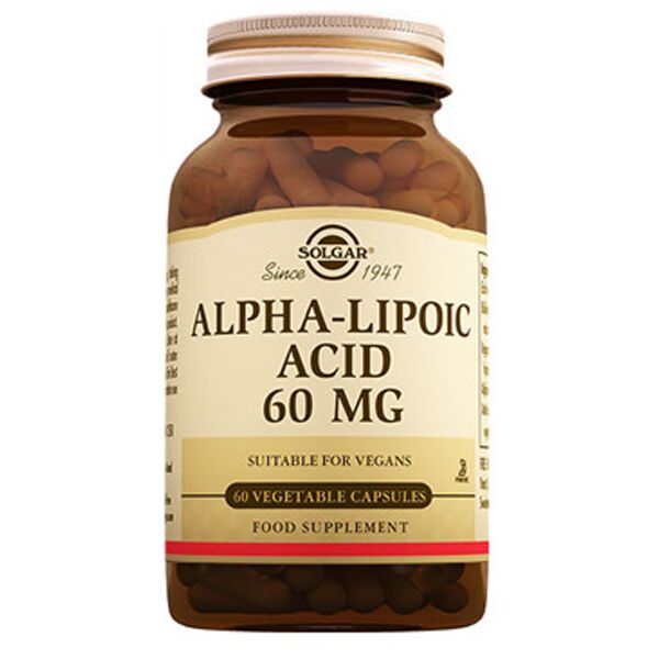 Solgar Alpha Lipoic Acid 60 mg 60 Kapsül