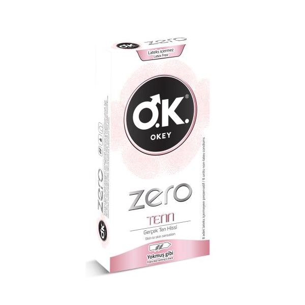Okey Zero Tenn Prezervatif 8 Adet