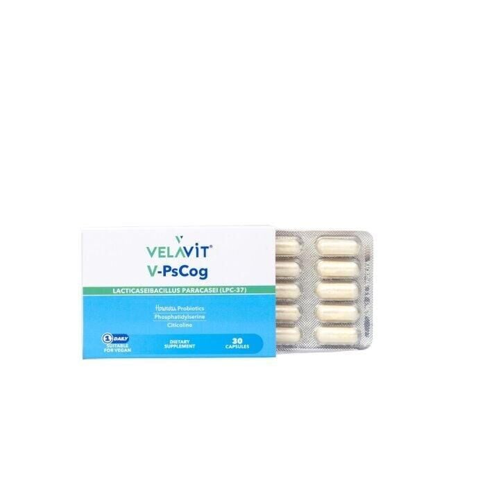 Velavit V-PsCog Sitikolin 30 Kapsül