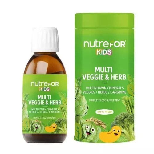 Nutrefor Kids Multi Veggie-Herb Takviye Edici Gıda 150 ml