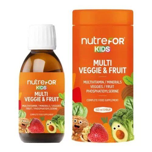 Nutrefor Kids Multi Veggie-Fruit Takvite Edici Gıda 150 ml