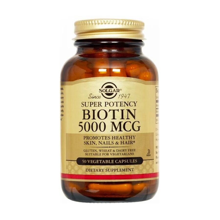Solgar Biotin 5000 mcg 50 Kapsül