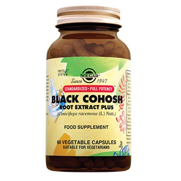 Solgar Black Cohosh Root Extract 60 Kapsül