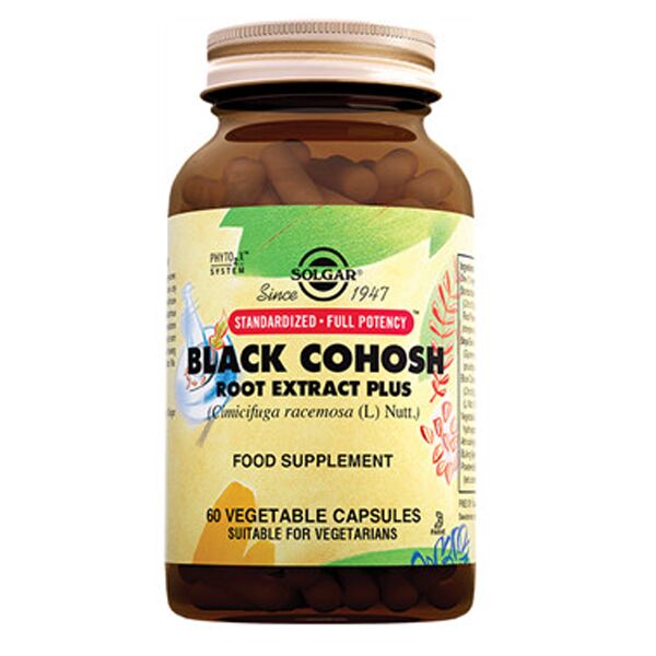 Solgar Black Cohosh Root Extract 60 Kapsül