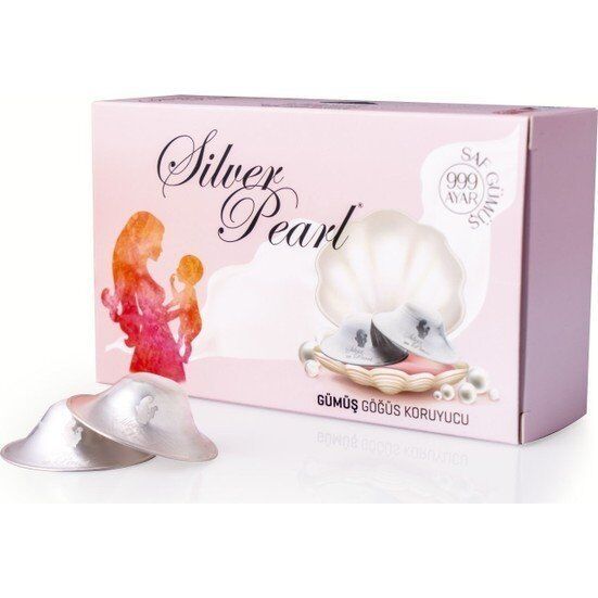 Silver Pearl Gümüş Göğüs Ucu Koruyucu Kapağı