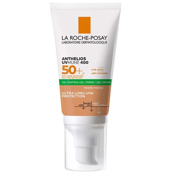 La Roche Posay Anthelios Oil Control Gel Cream Tinted SPF50 50 ml Renkli