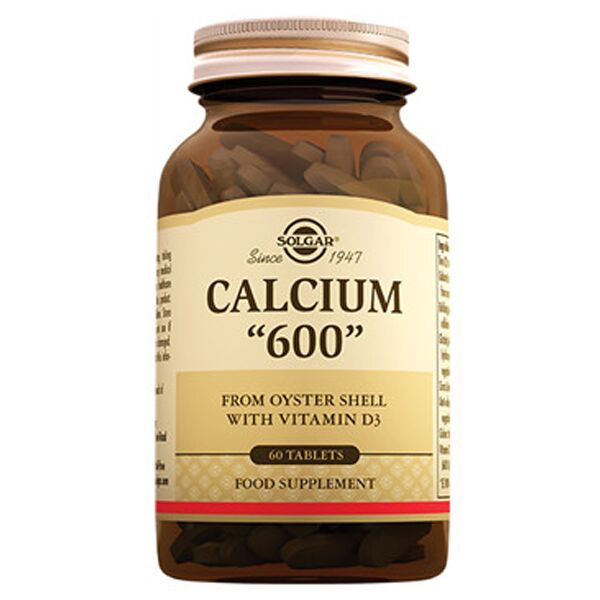 Solgar Calcium 600 (Oyster Shell) 60 Tablet