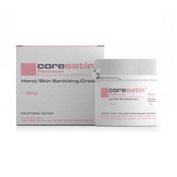 Coresatin Panthenol Barrier Cream 30 gr Kavanoz Pembe