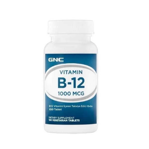 GNC Vitamin B12 1000 mcg 100 Tablet