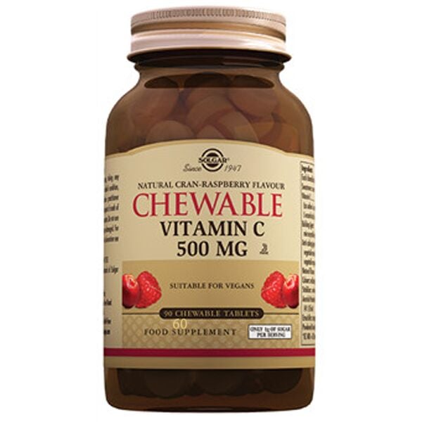 Solgar Chewable Vitamin C 500 mg 90 Tablet