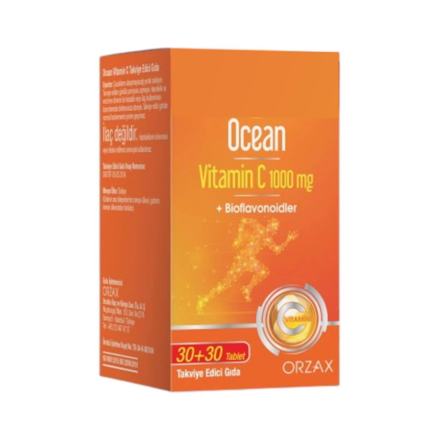 Ocean Vitamin C 1000 mg 60 Tablet Avantajlı