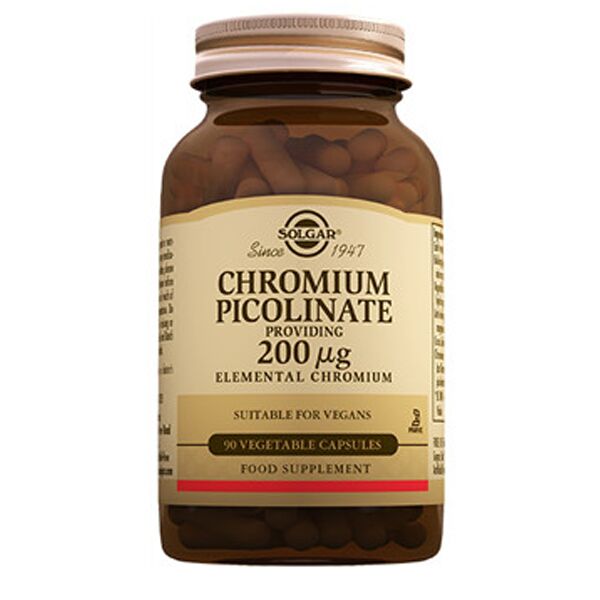 Solgar Chromium Picolinate 200 Mcg 90 Kapsül