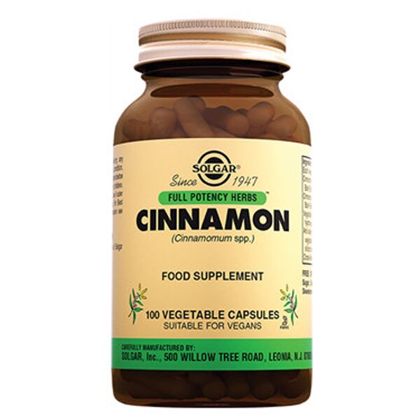 Solgar Cinnamon 100 Kapsül