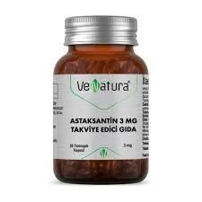 Venatura Astaksantin 3 Mg 30 Kapsül