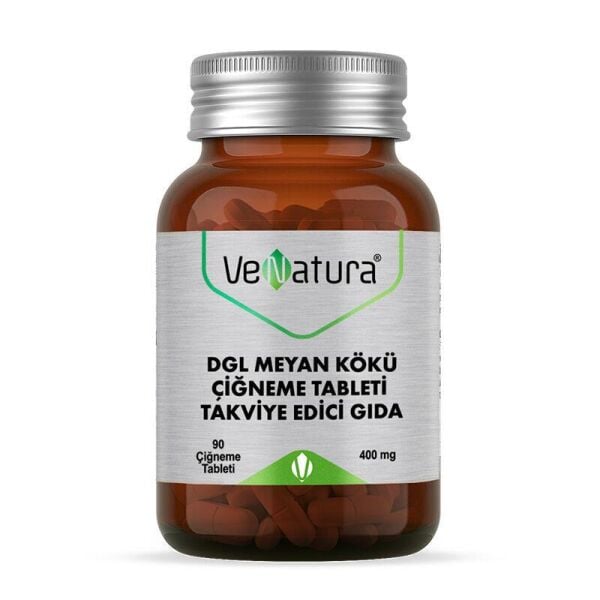 VeNatura DGL Meyan Kökü Çiğneme Tableti