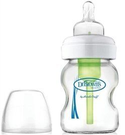 Dr Browns Geniş Ağız Cam Biberon 150 ml Gaz Yapmayan