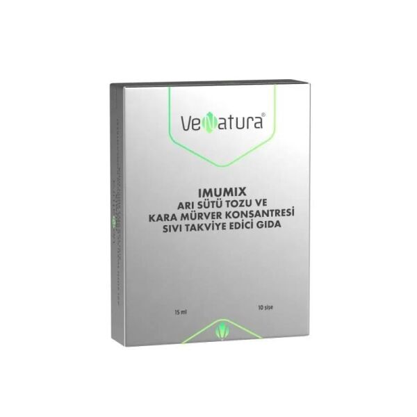 Venatura Imumix Arı Sütü Tozu ve Kara Mürver Damla 15Ml