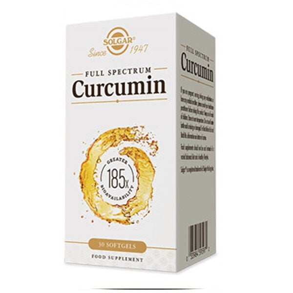 Solgar Curcumin Full Spectrum 185x 30 Softjel