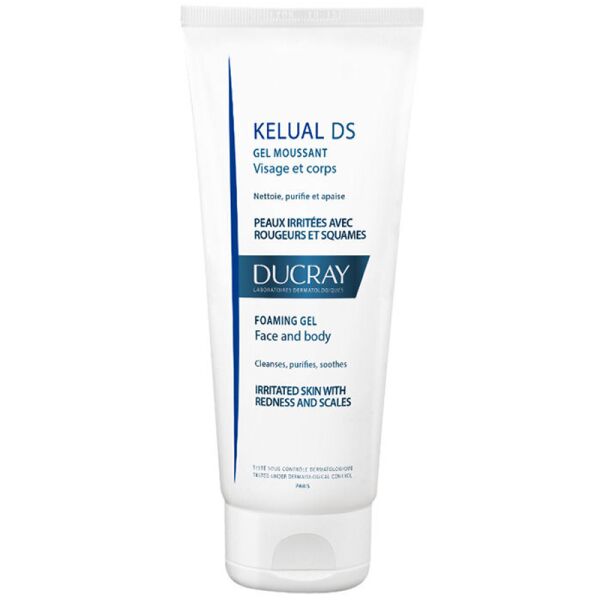Ducray Kelual DS Gel Moussant Yüz ve Vücut İçin Köpüren Temizleme Jeli 200 ml