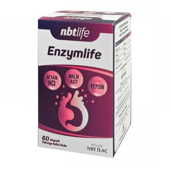 Nbt Life Enzymlife 60 Kapsül