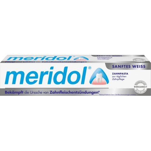Meridol Gentle White Beyazlatıcı Diş Macunu 75ml