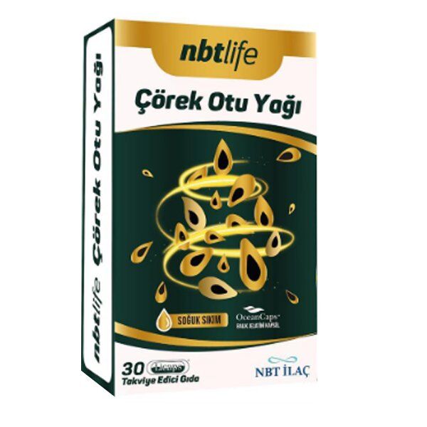 Nbt Life Çörek Otu Yağı 30 Kapsül