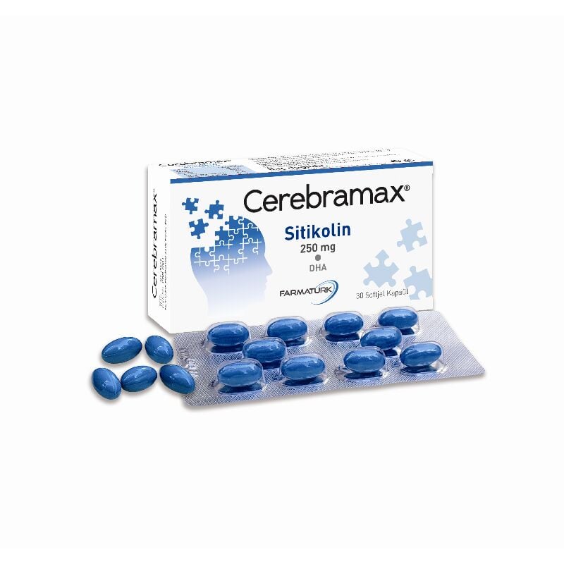 Cerebramax Sitikolin 30 Kapsül