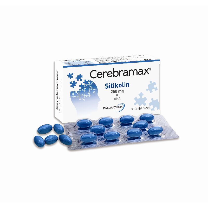 Cerebramax Sitikolin 30 Kapsül