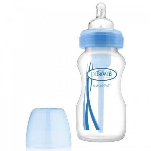 Dr.Browns Options Geniş Ağız Biberon 270ml Mavi