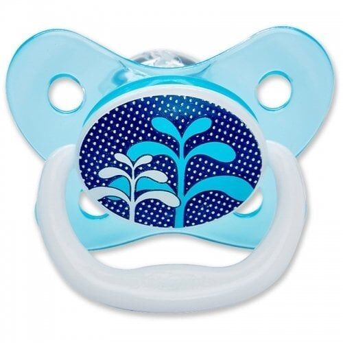 Dr.Browns Özel Tasarımlı Prevent Hava Kanallı Emzik 0-6 Ay Mavi