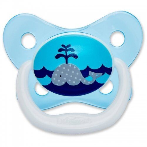 Dr.Browns Özel Tasarımlı Prevent Hava Kanallı Emzik 0-6 Ay Mavi