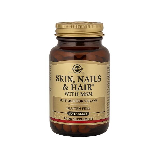 Solgar Skin, Nails & Hair With MSM 60 Tablet