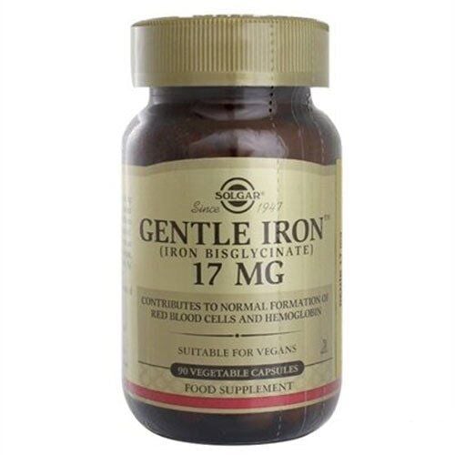 Solgar Gentle Iron 17 mg 90 Kapsül