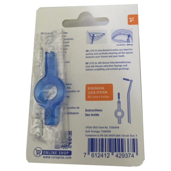 Curaprox Cps 14 Orto Regular Ara Yüz Fırçası (Ortho)