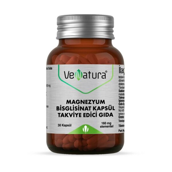 VeNatura Magnezyum Bisglisinat Takviye Edici Gıda 30 Tablet