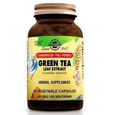 Solgar Green Tea Leaf Extract 60 Kapsül