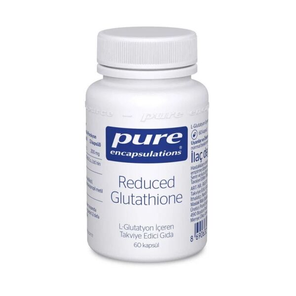 Pure Reduced Glutathione 100 mg 60 Kapsül
