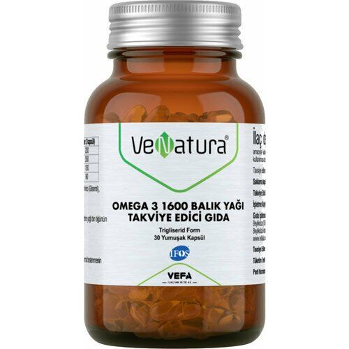 Venatura Omega 3 1600 mg 30 Kapsül